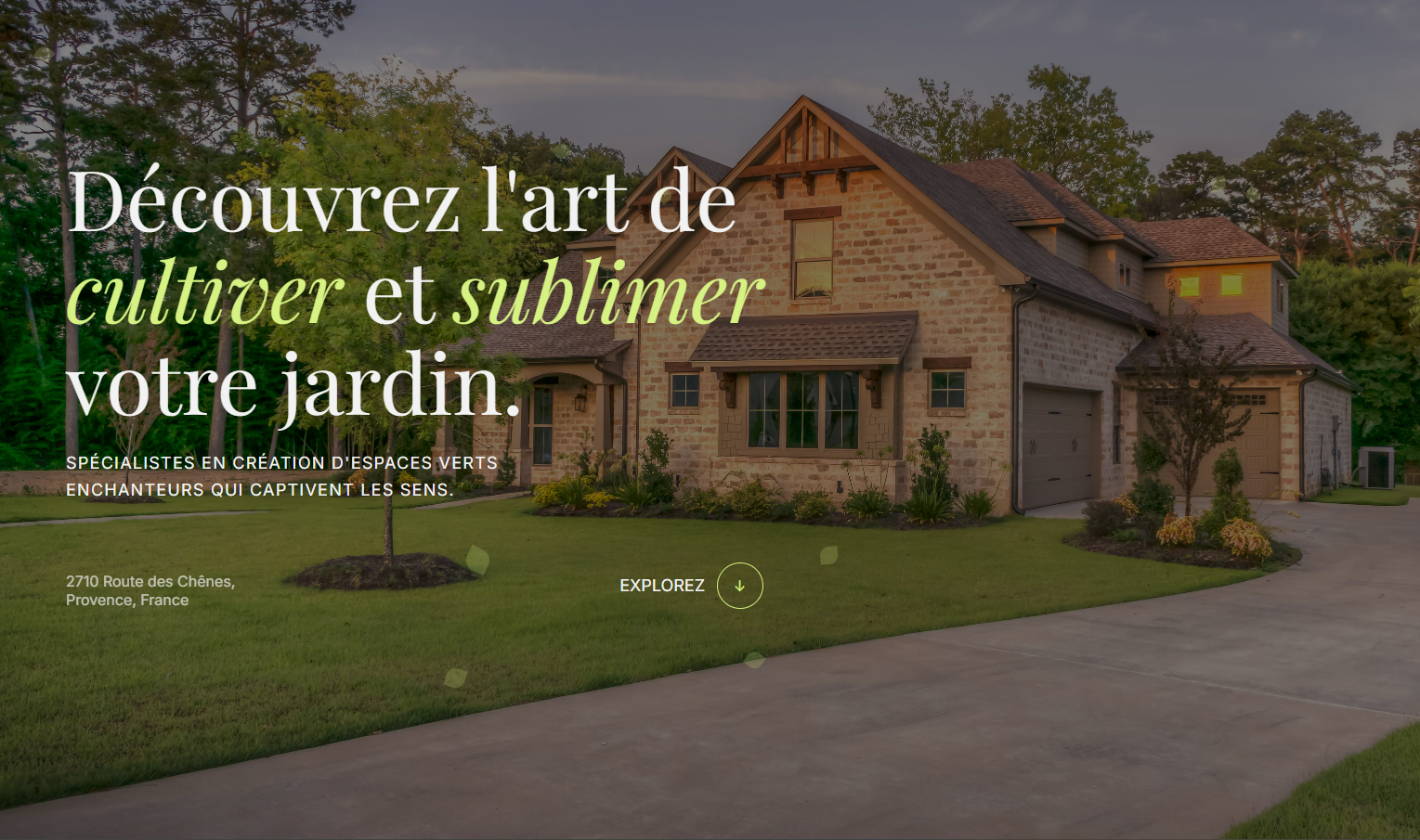 Service de Jardinage
